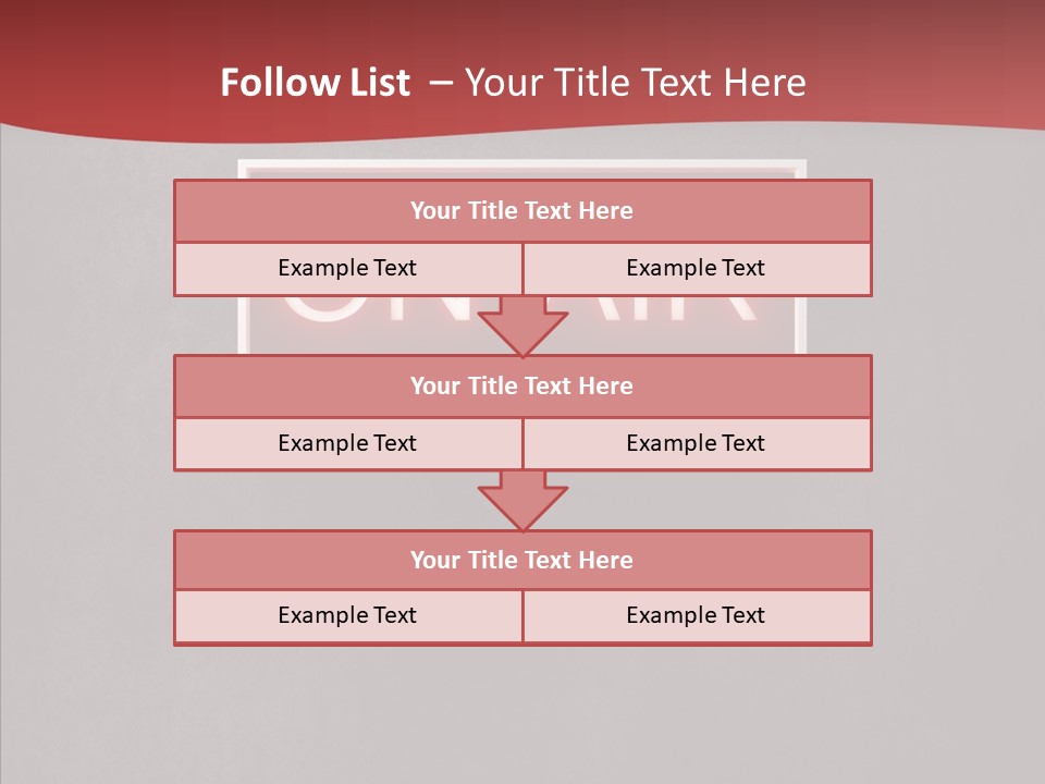 Warning Notification Studio PowerPoint Template