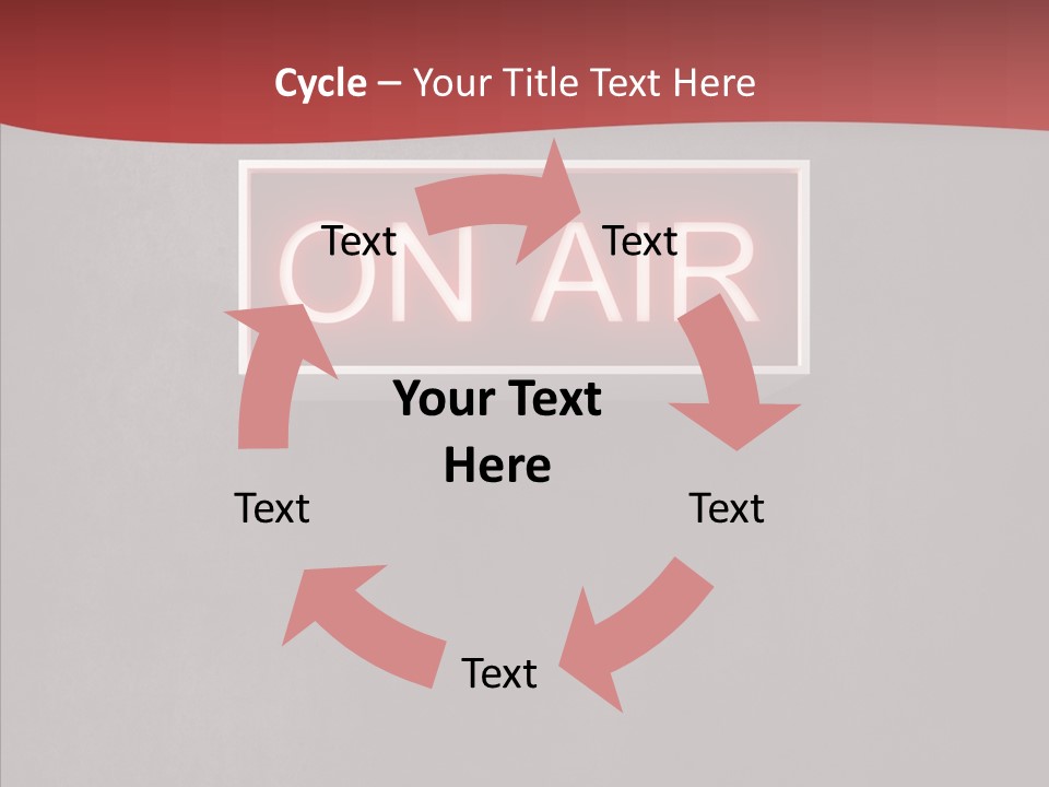 Warning Notification Studio PowerPoint Template