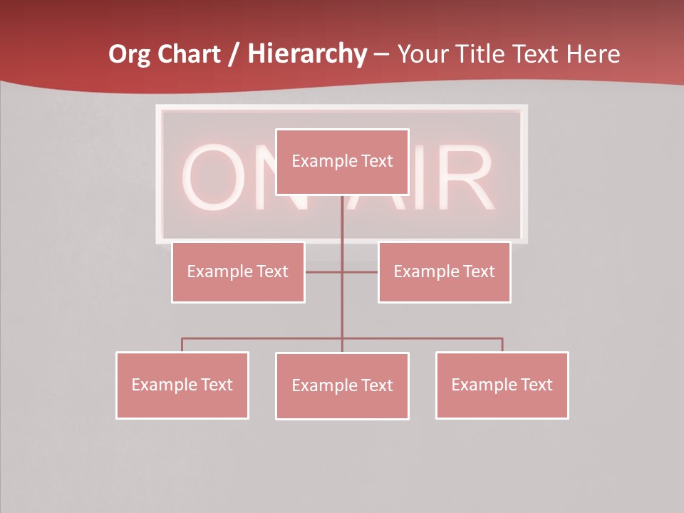 Warning Notification Studio PowerPoint Template