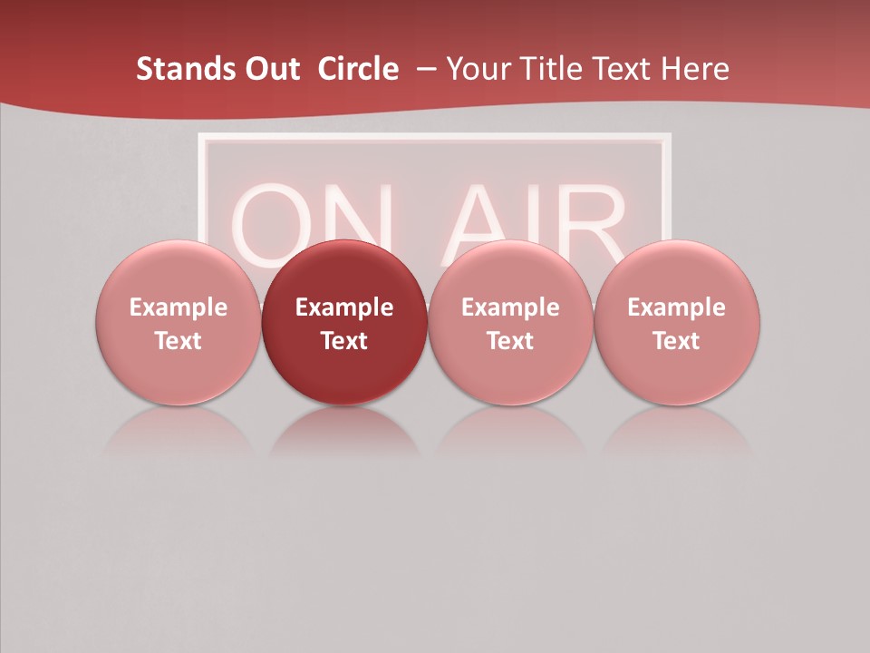 Warning Notification Studio PowerPoint Template