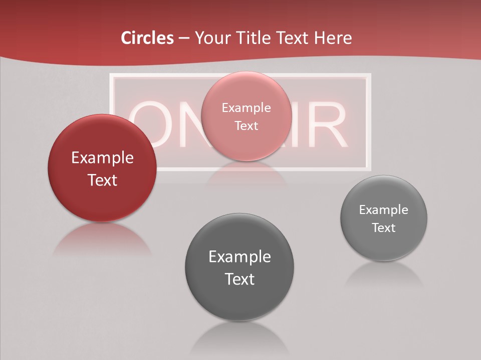 Warning Notification Studio PowerPoint Template
