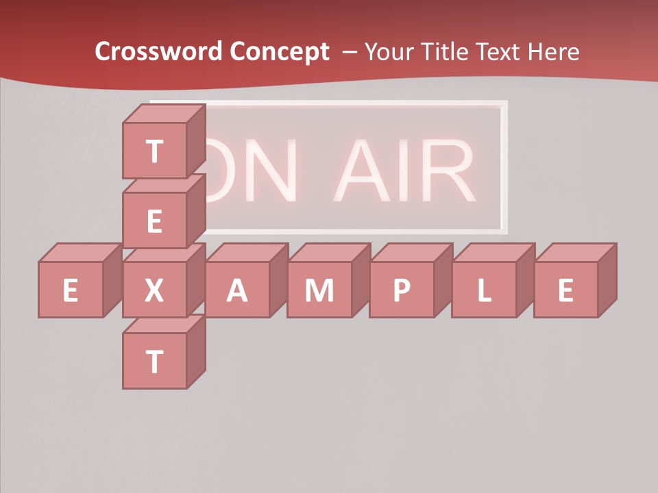 Warning Notification Studio PowerPoint Template