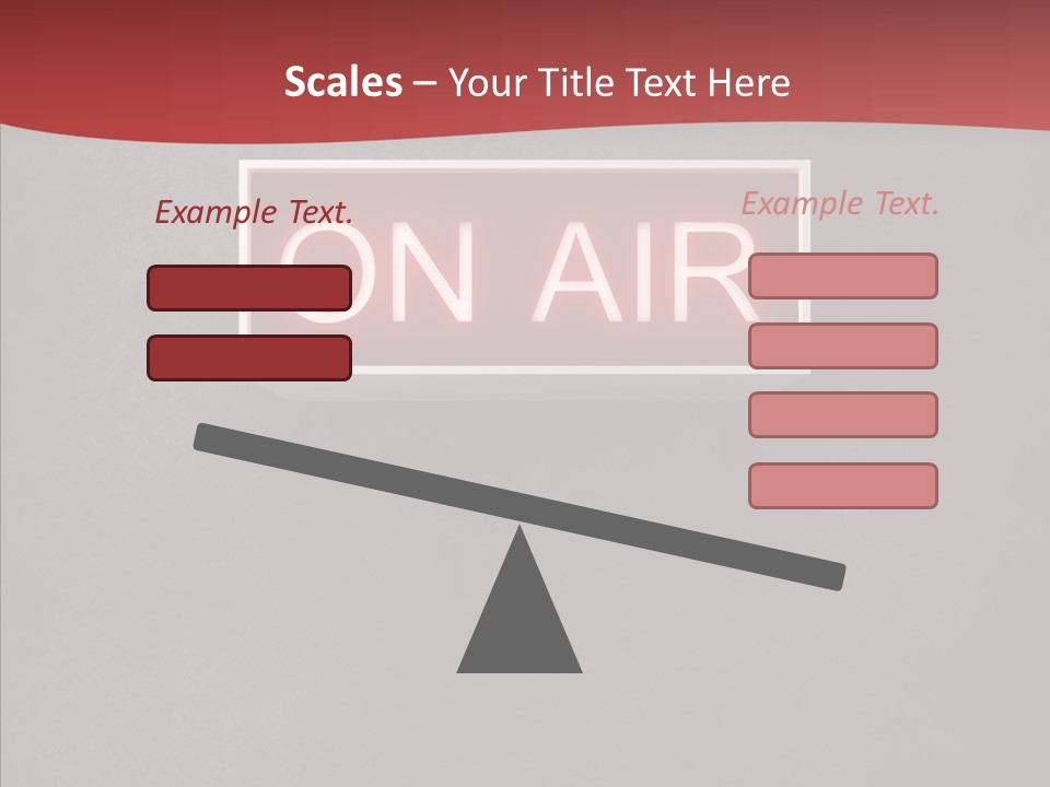 Warning Notification Studio PowerPoint Template