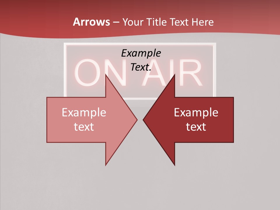 Warning Notification Studio PowerPoint Template