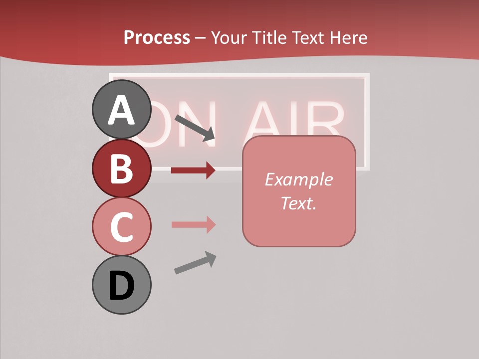 Warning Notification Studio PowerPoint Template