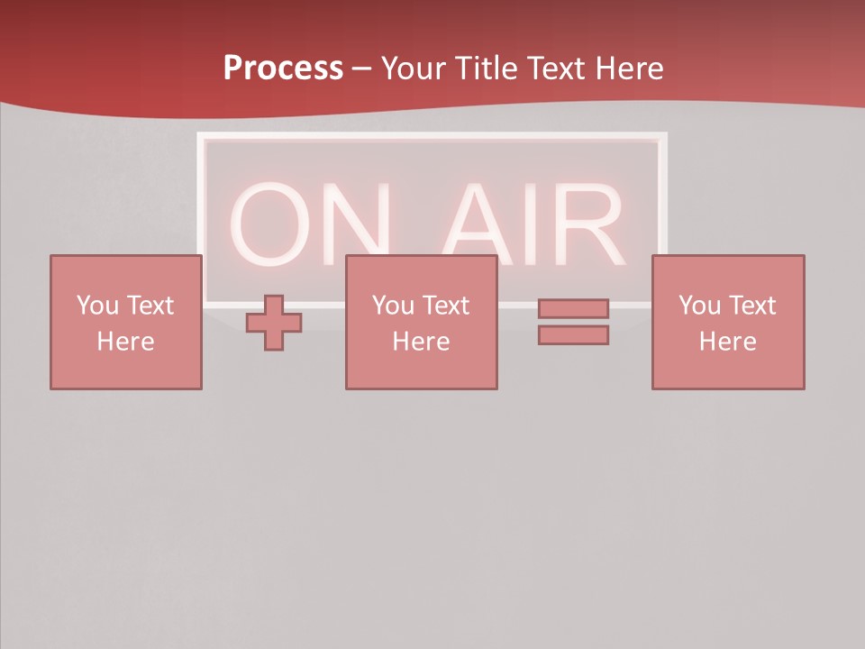 Warning Notification Studio PowerPoint Template
