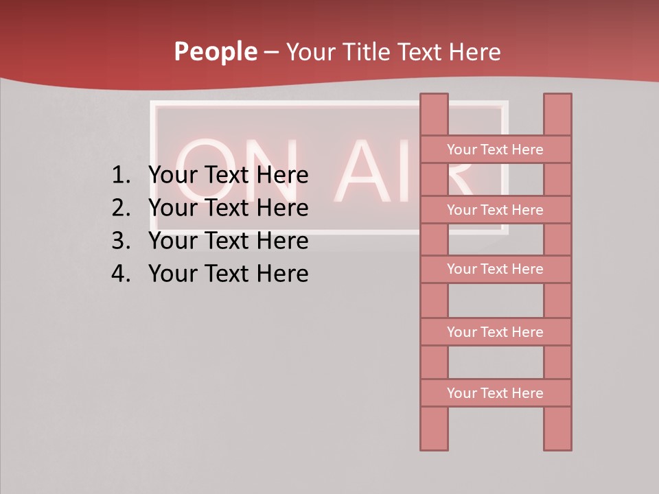 Warning Notification Studio PowerPoint Template