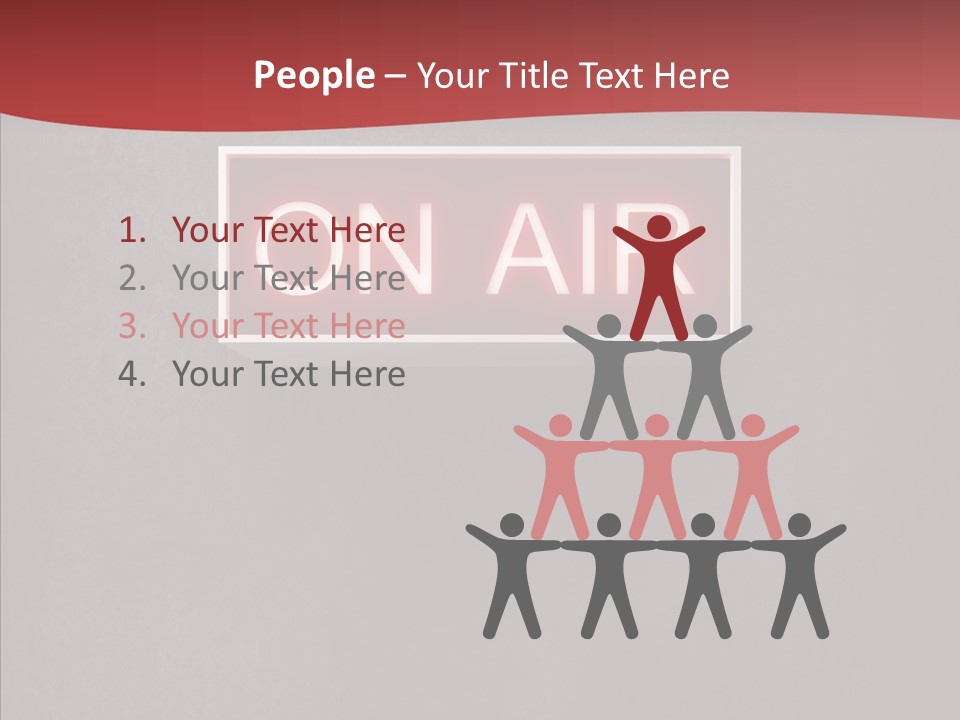 Warning Notification Studio PowerPoint Template