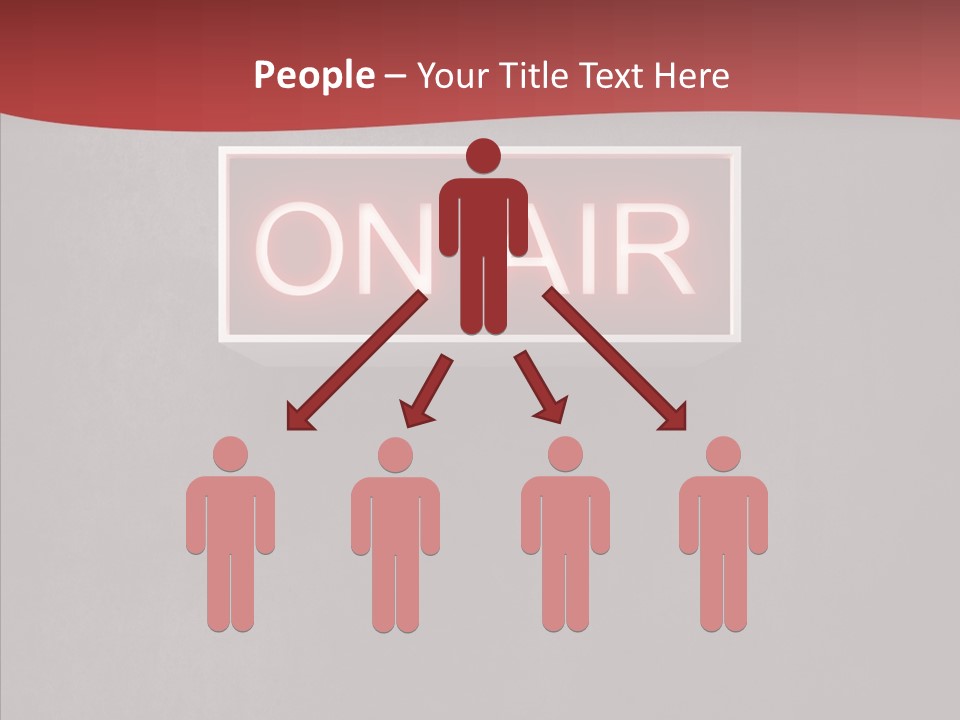 Warning Notification Studio PowerPoint Template