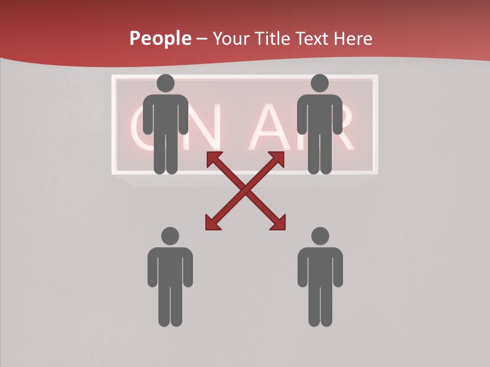 Warning Notification Studio PowerPoint Template