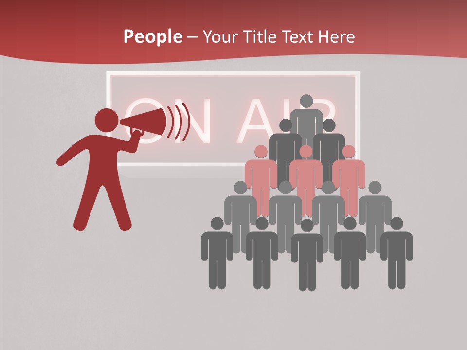 Warning Notification Studio PowerPoint Template