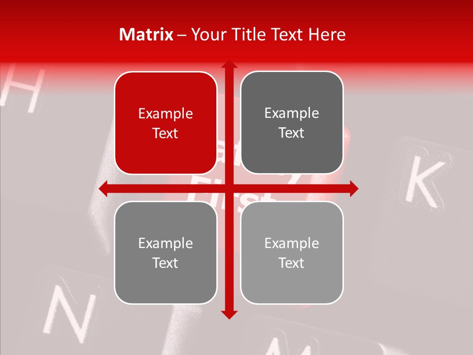 Keyboard Safety Dangerous PowerPoint Template