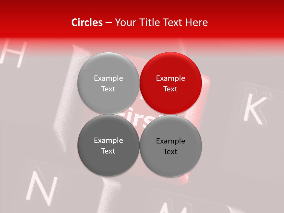 Keyboard Safety Dangerous PowerPoint Template