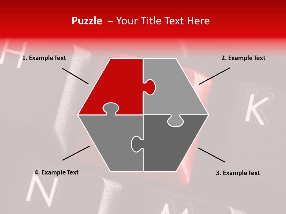 Keyboard Safety Dangerous PowerPoint Template