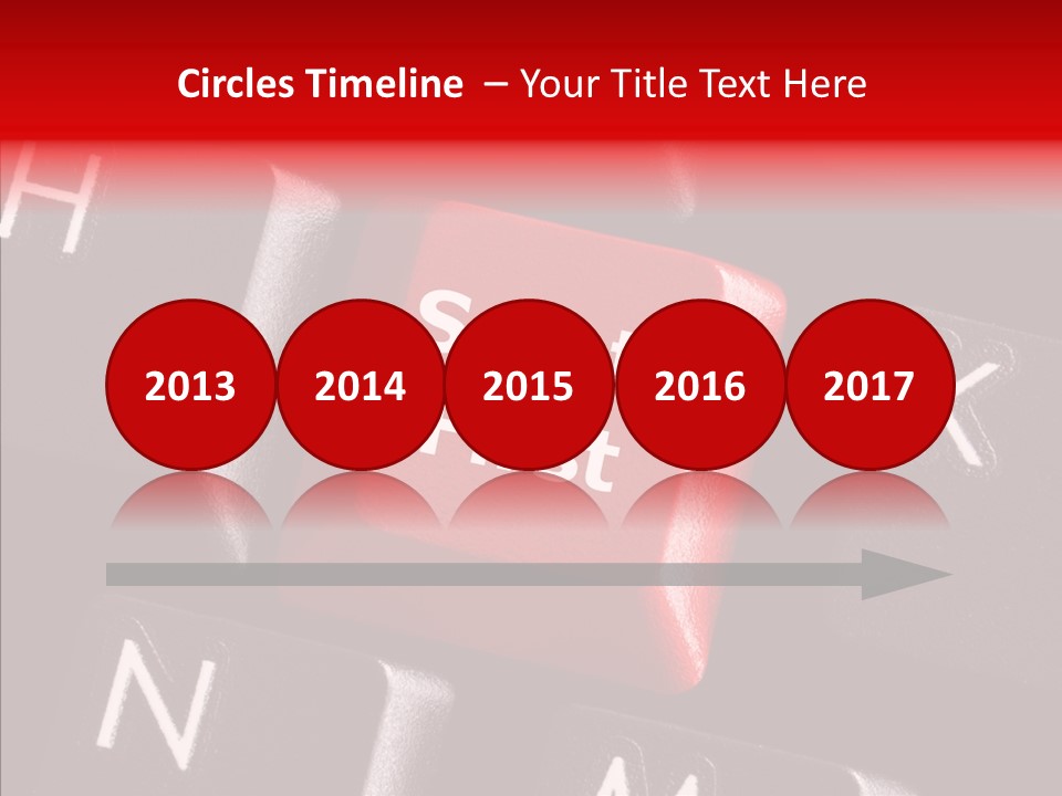 Keyboard Safety Dangerous PowerPoint Template