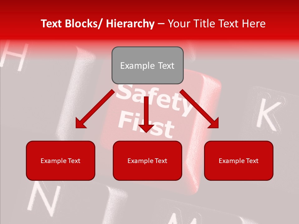Keyboard Safety Dangerous PowerPoint Template