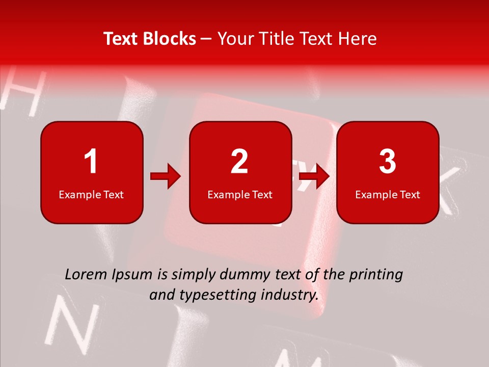 Keyboard Safety Dangerous PowerPoint Template