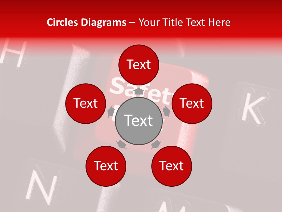 Keyboard Safety Dangerous PowerPoint Template