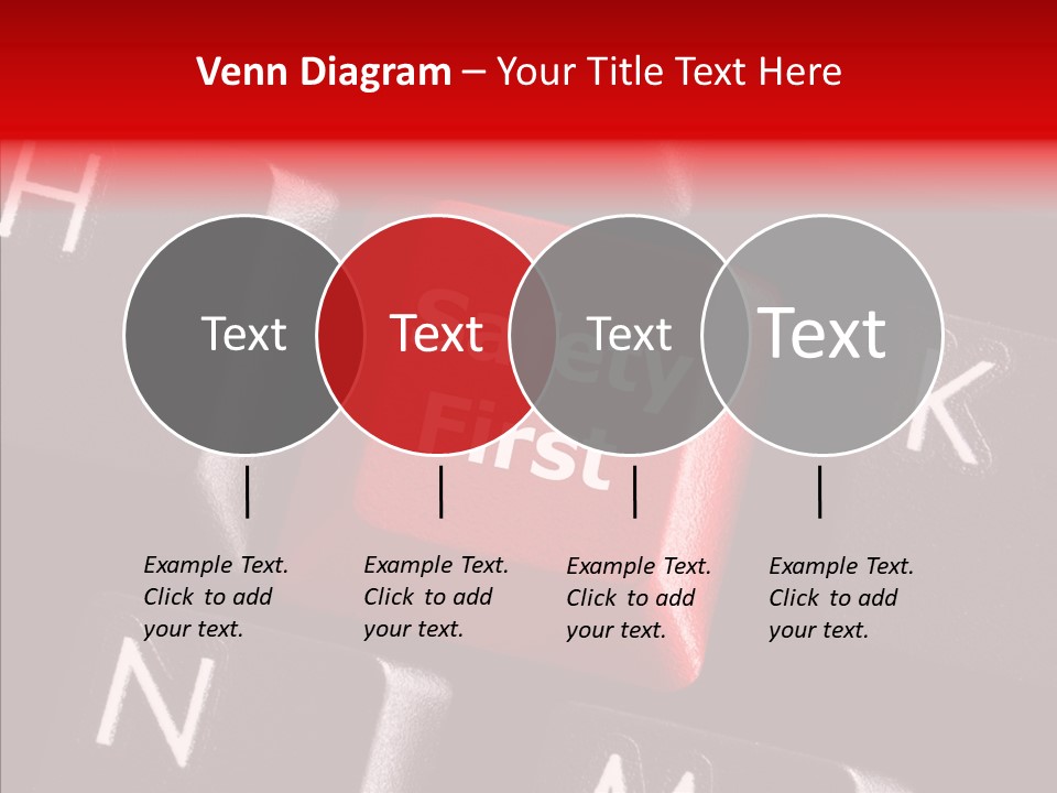 Keyboard Safety Dangerous PowerPoint Template