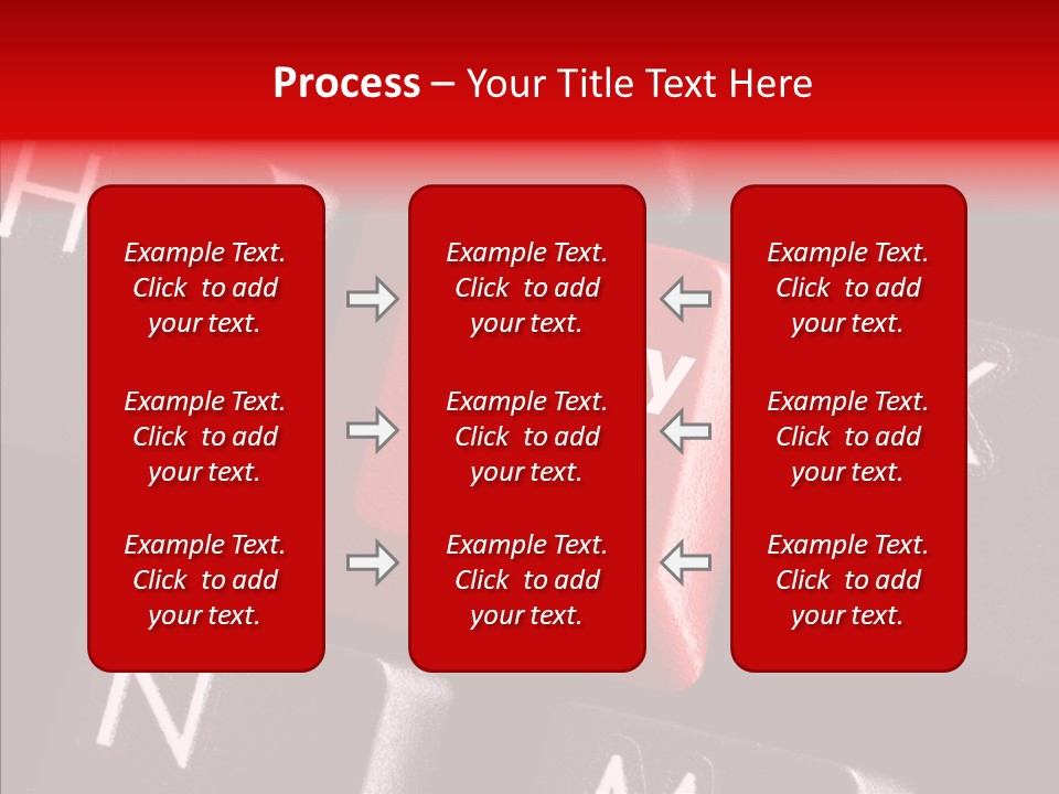 Keyboard Safety Dangerous PowerPoint Template