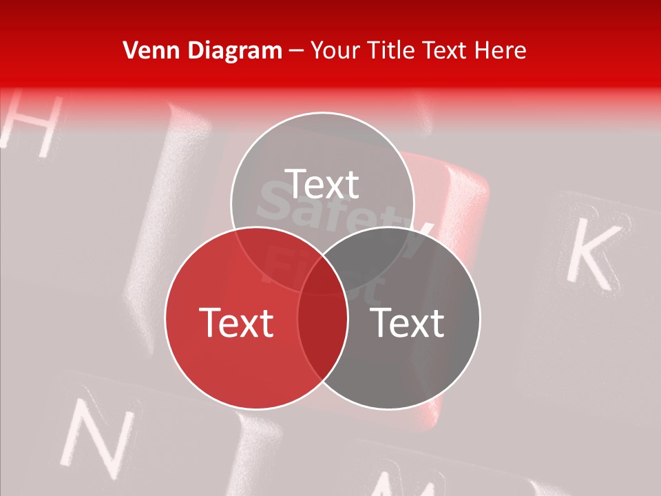 Keyboard Safety Dangerous PowerPoint Template