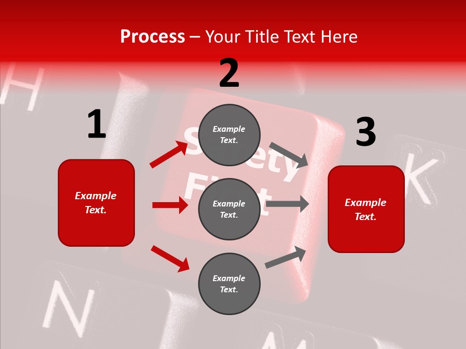 Keyboard Safety Dangerous PowerPoint Template