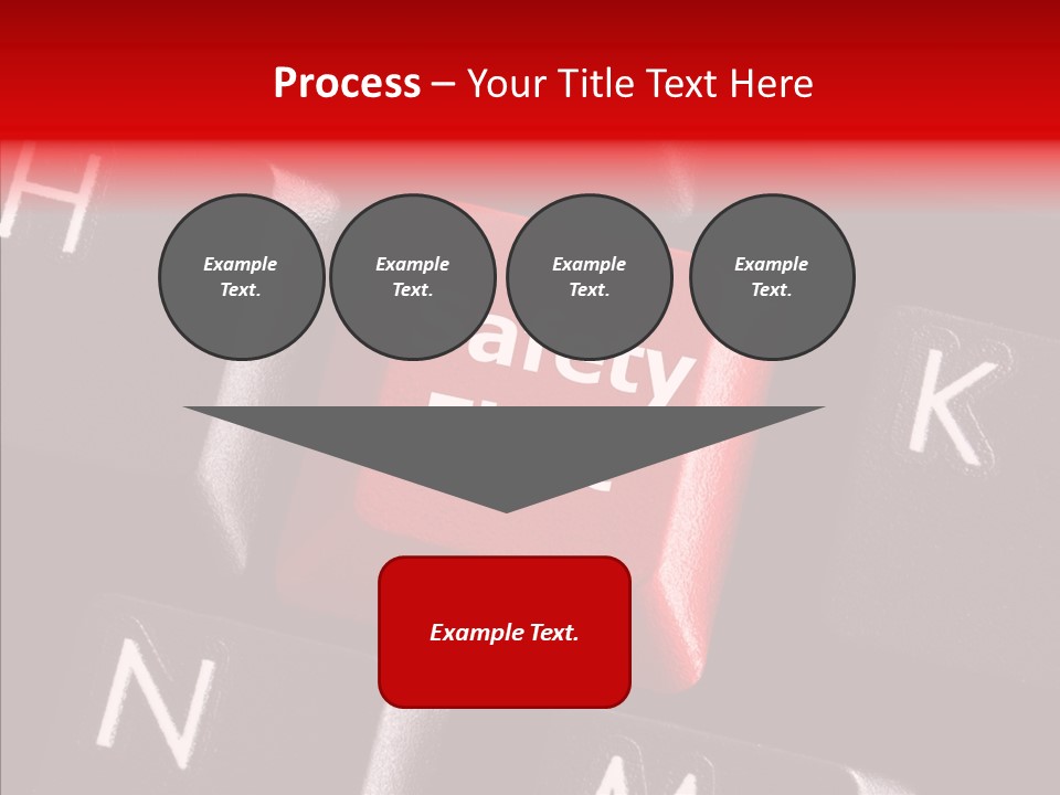 Keyboard Safety Dangerous PowerPoint Template