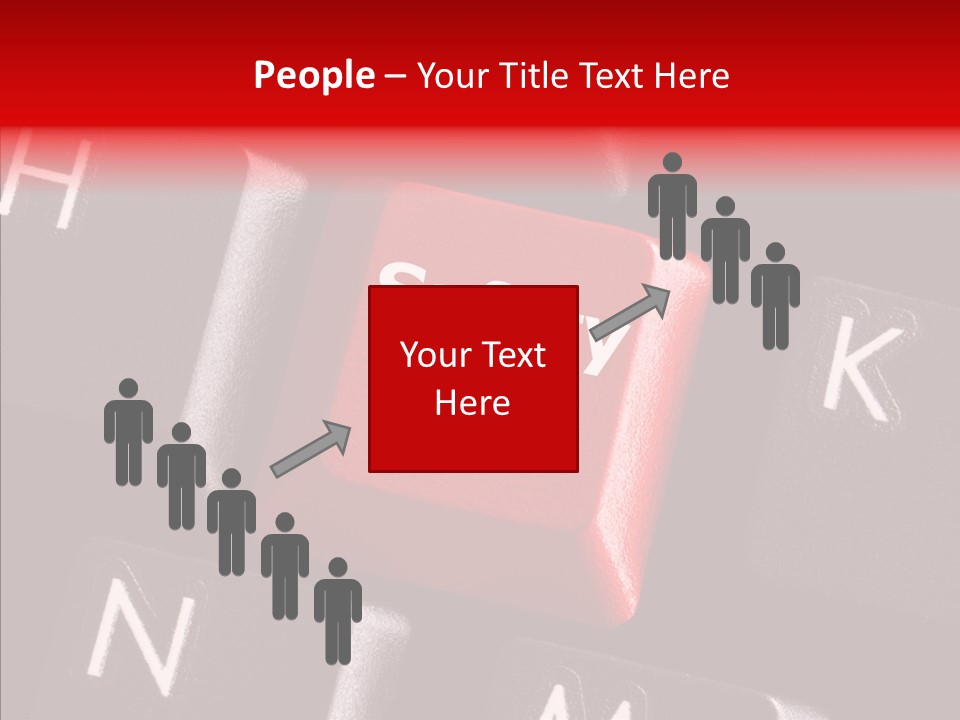 Keyboard Safety Dangerous PowerPoint Template