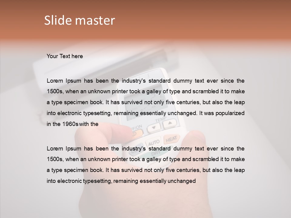 Appliance Modern Electric PowerPoint Template