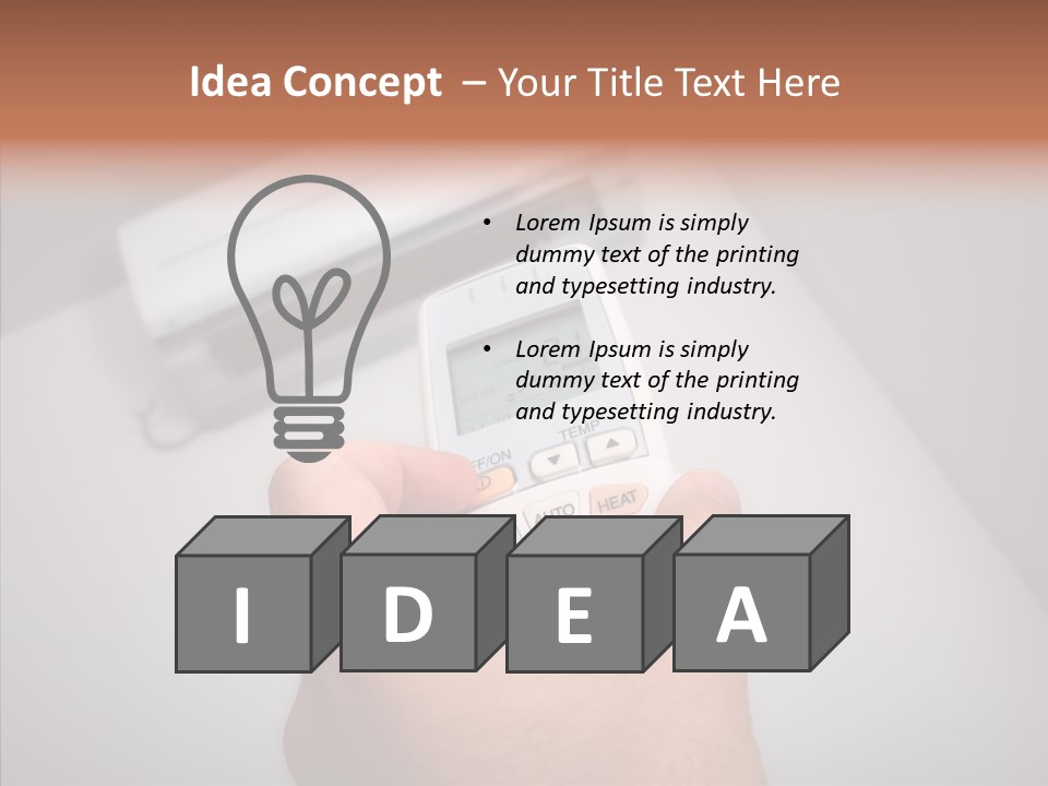 Appliance Modern Electric PowerPoint Template