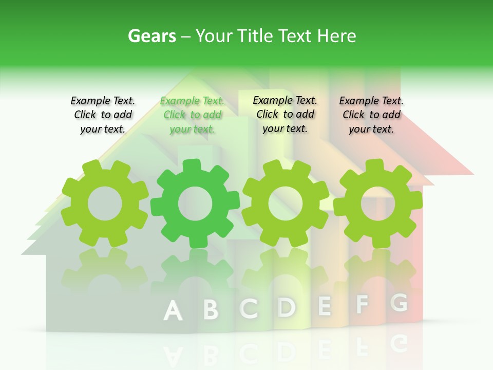 Efficiency Biomass White PowerPoint Template