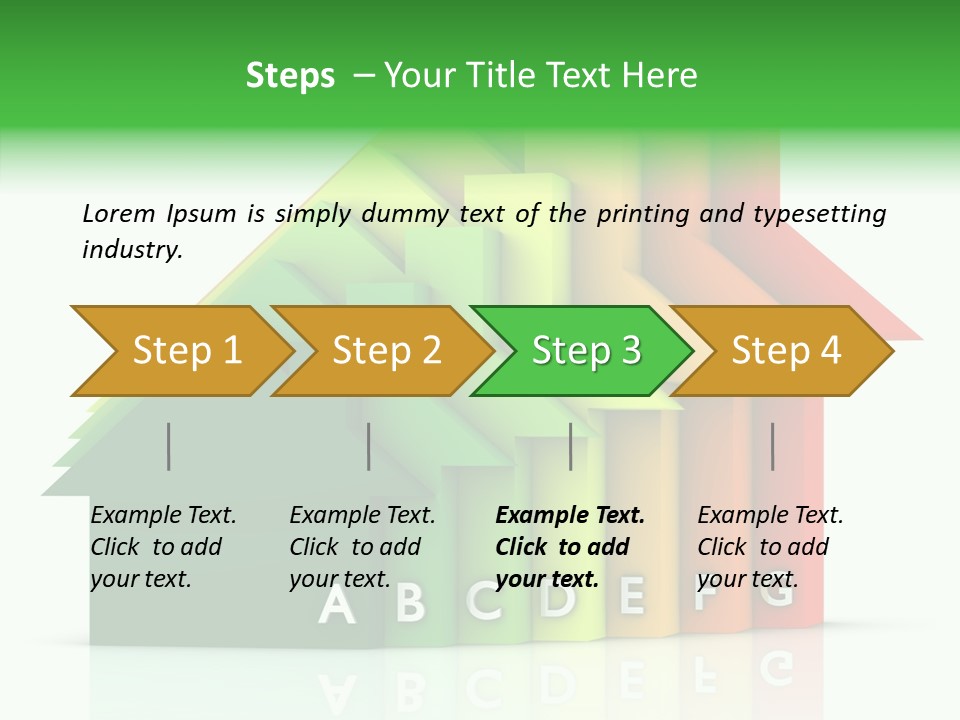 Efficiency Biomass White PowerPoint Template