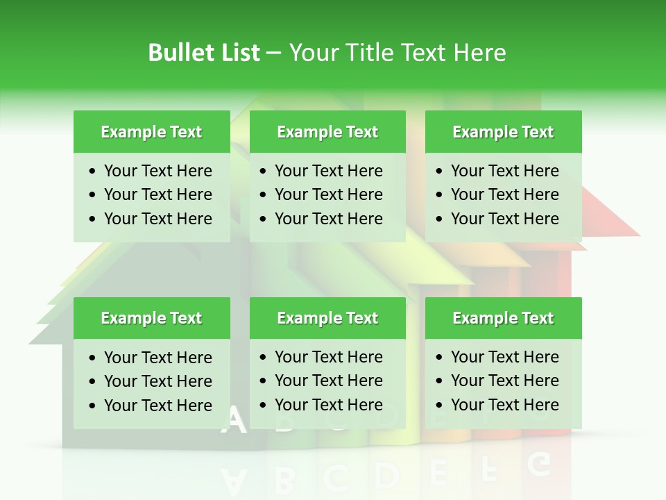 Efficiency Biomass White PowerPoint Template
