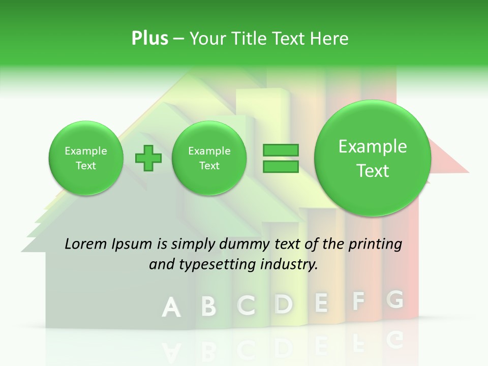 Efficiency Biomass White PowerPoint Template