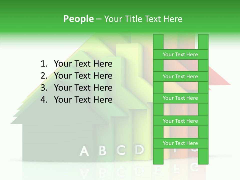 Efficiency Biomass White PowerPoint Template