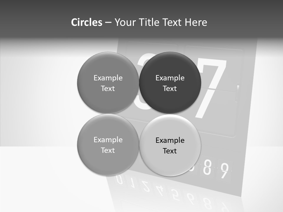 Counting Numeral Hour PowerPoint Template