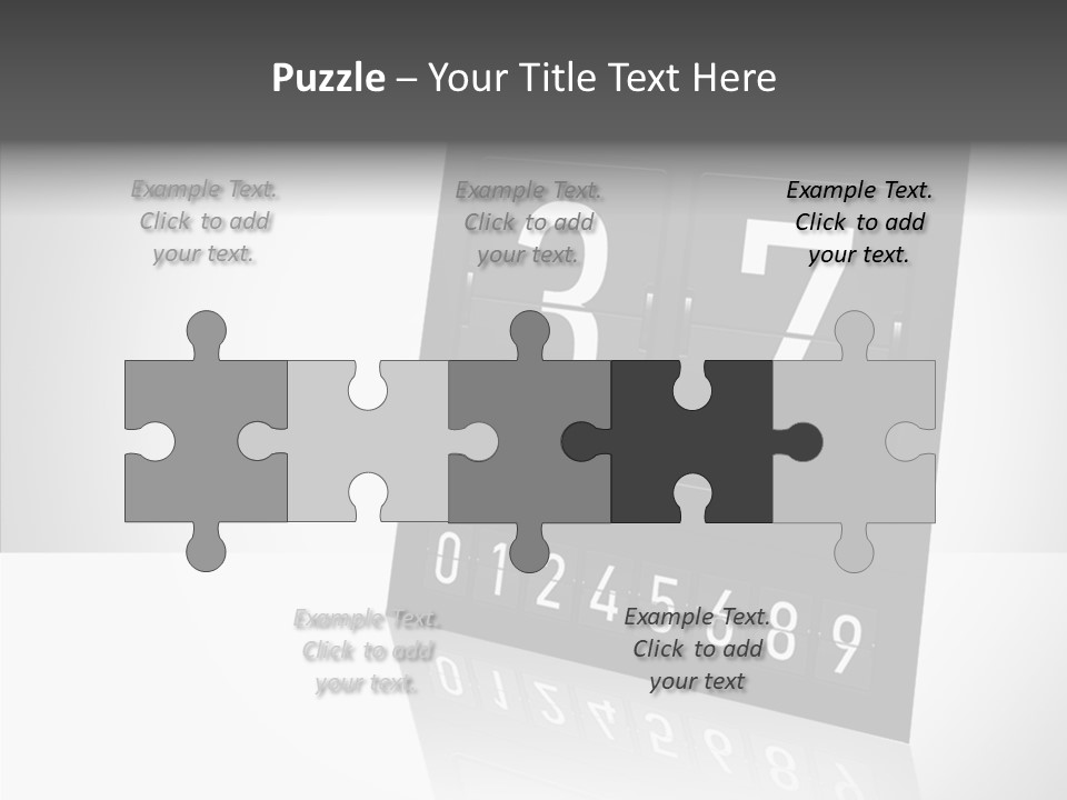 Counting Numeral Hour PowerPoint Template