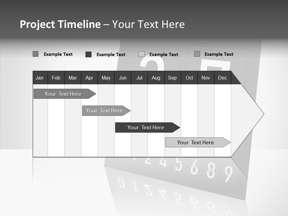 Counting Numeral Hour PowerPoint Template