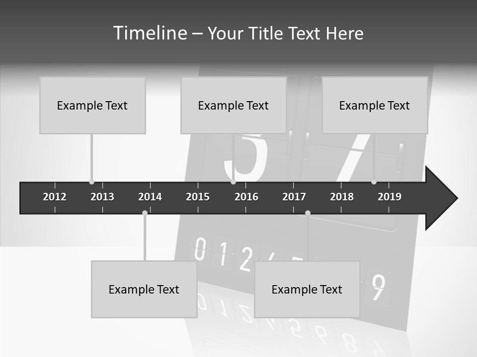 Counting Numeral Hour PowerPoint Template