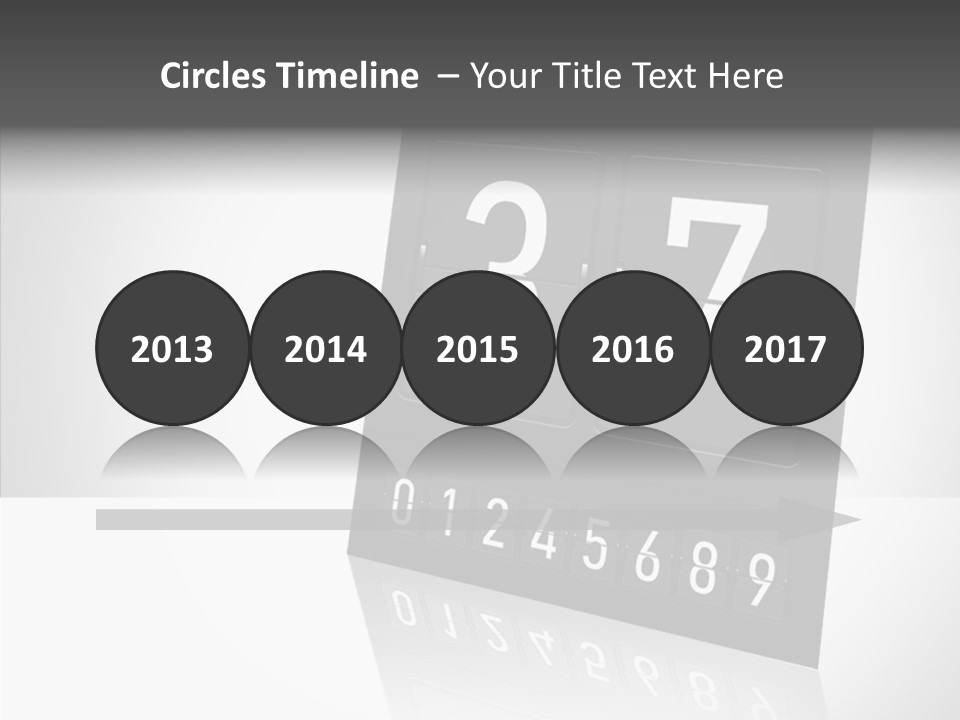 Counting Numeral Hour PowerPoint Template