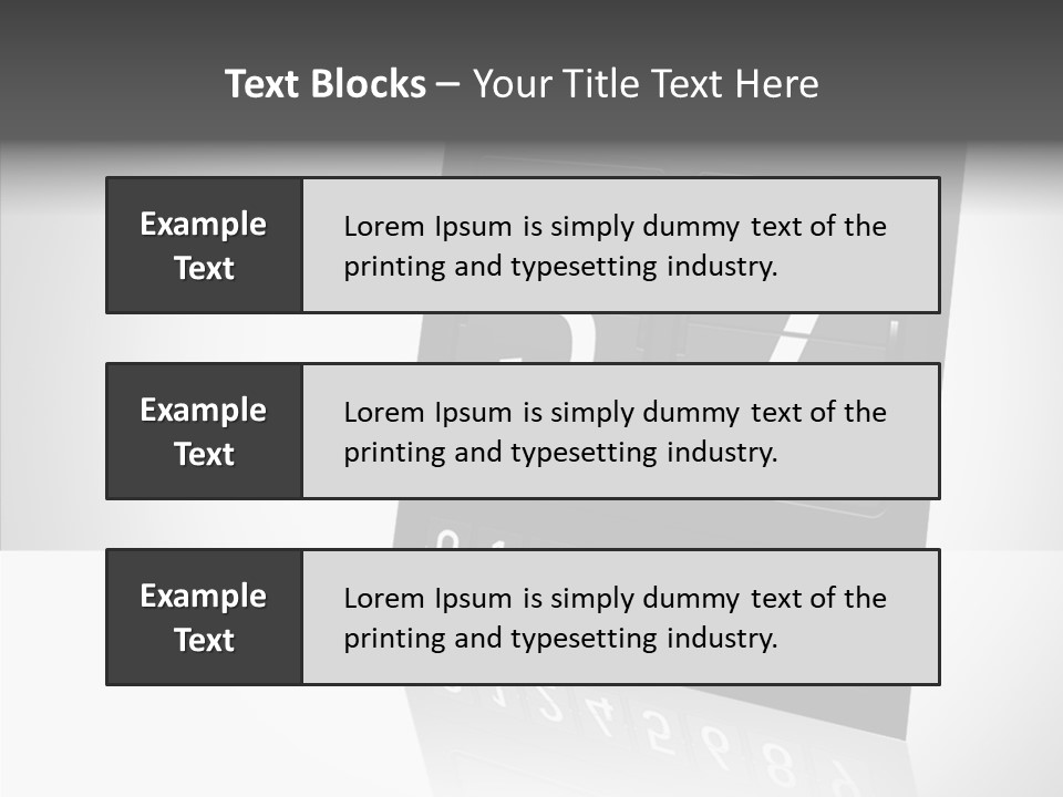 Counting Numeral Hour PowerPoint Template