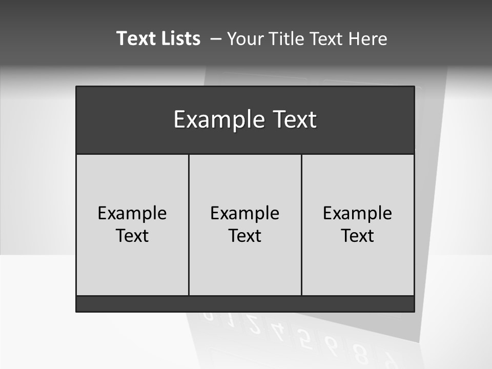 Counting Numeral Hour PowerPoint Template