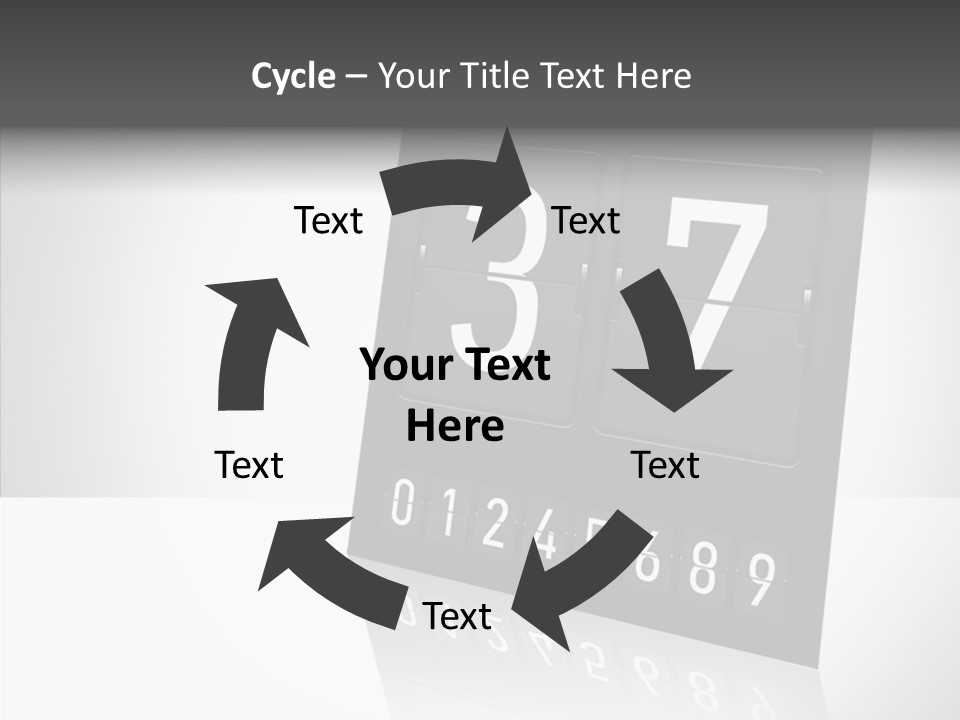 Counting Numeral Hour PowerPoint Template
