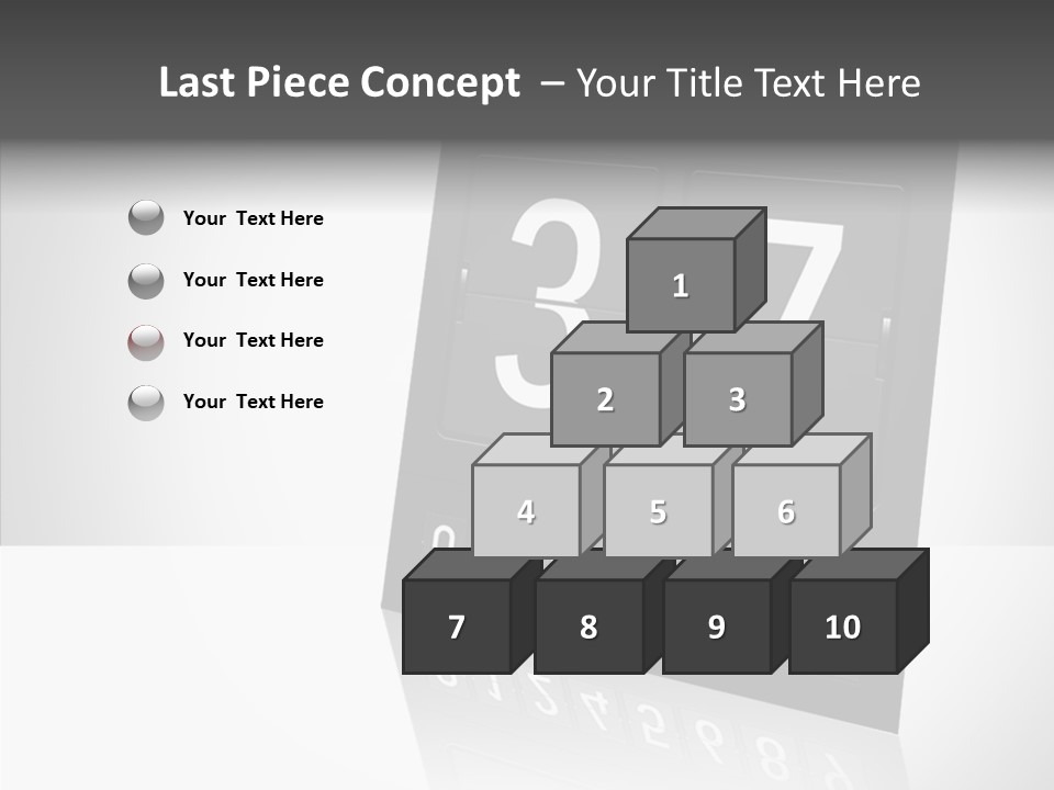 Counting Numeral Hour PowerPoint Template