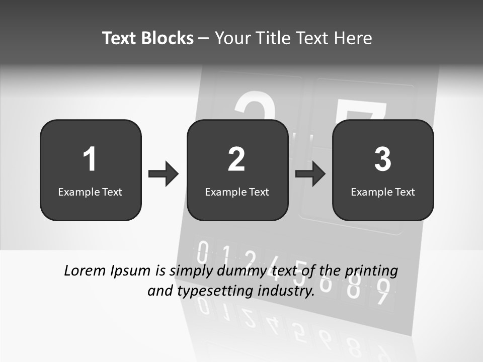 Counting Numeral Hour PowerPoint Template