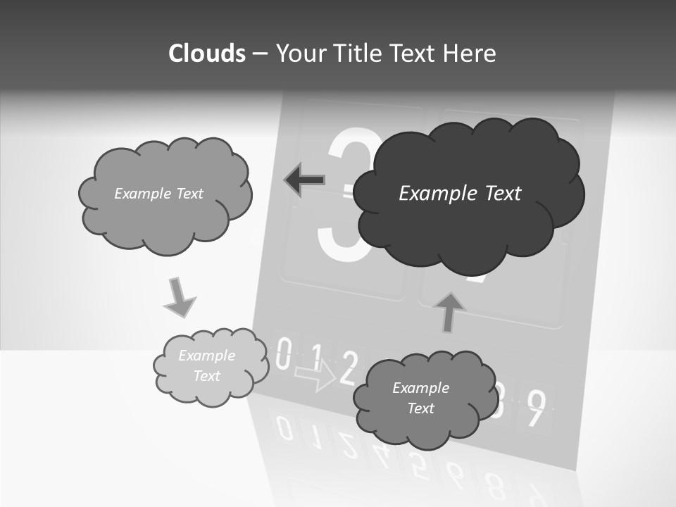 Counting Numeral Hour PowerPoint Template
