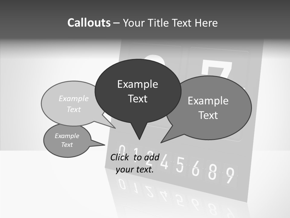 Counting Numeral Hour PowerPoint Template