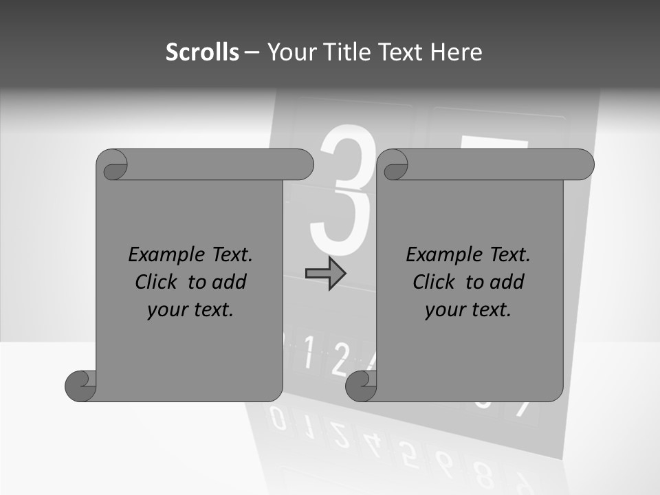 Counting Numeral Hour PowerPoint Template