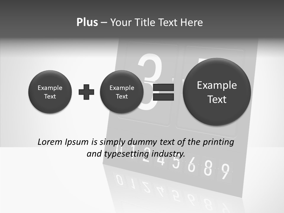 Counting Numeral Hour PowerPoint Template