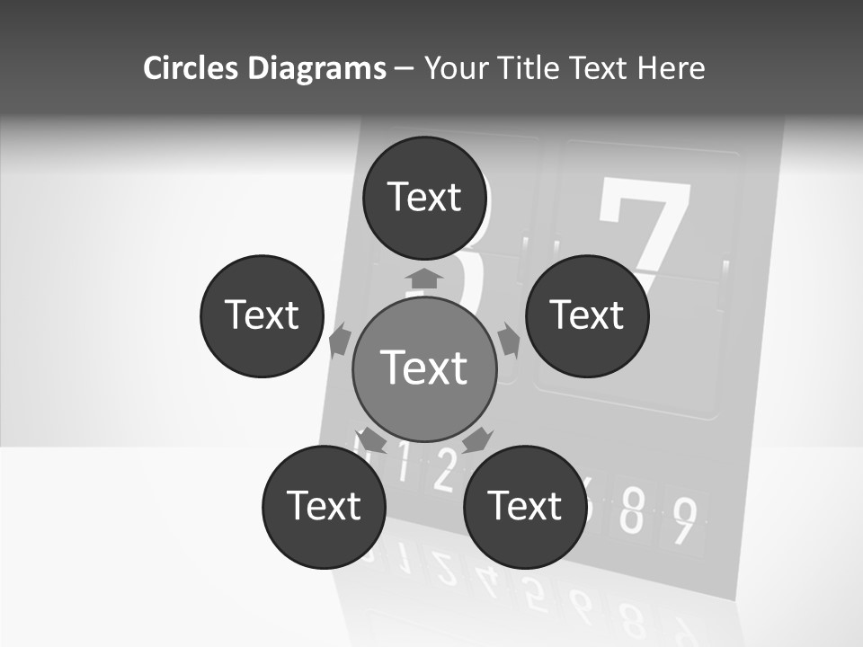Counting Numeral Hour PowerPoint Template